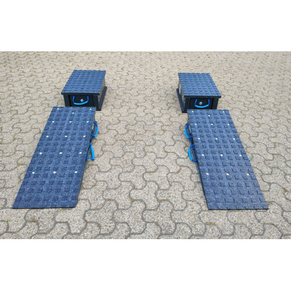 Auffahrrampe Set, 4 teilig, 1600 x 400 x 250 mm f. Raupenfahrzeuge 1 1625194 Product