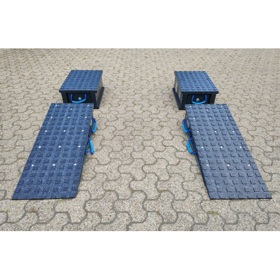Auffahrrampe Set, 4 teilig, 1600 x 400 x 250 mm f. Raupenfahrzeuge 4 1625197 Product