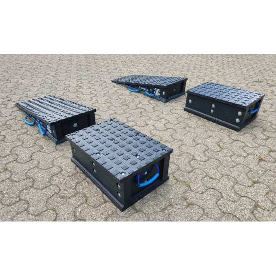 Auffahrrampe Set, 4 teilig, 1600 x 400 x 250 mm f. Raupenfahrzeuge 6 1625199 Product