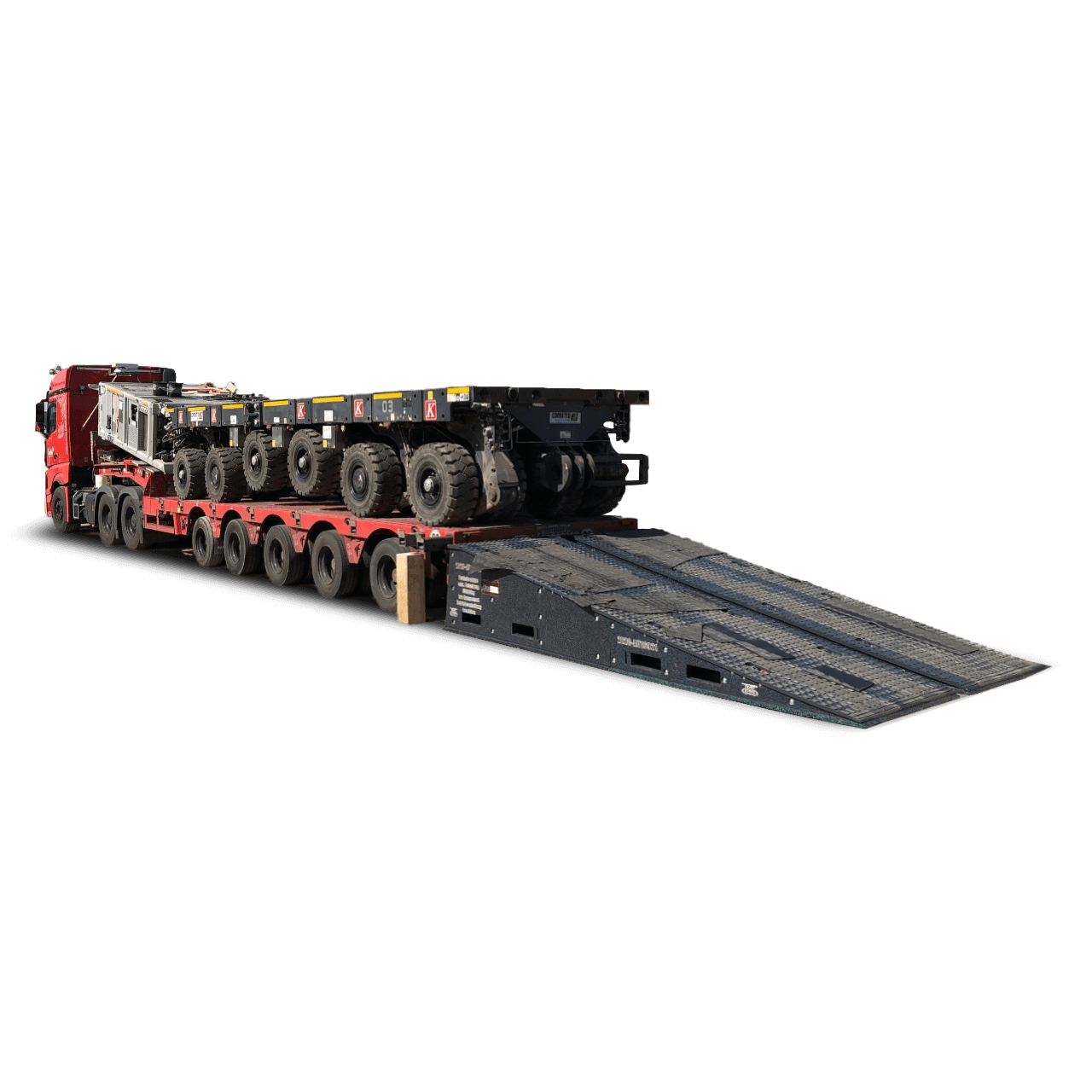 Schwerlastrampe, Auffahrrampe, Lastenrampe RZ GmbH