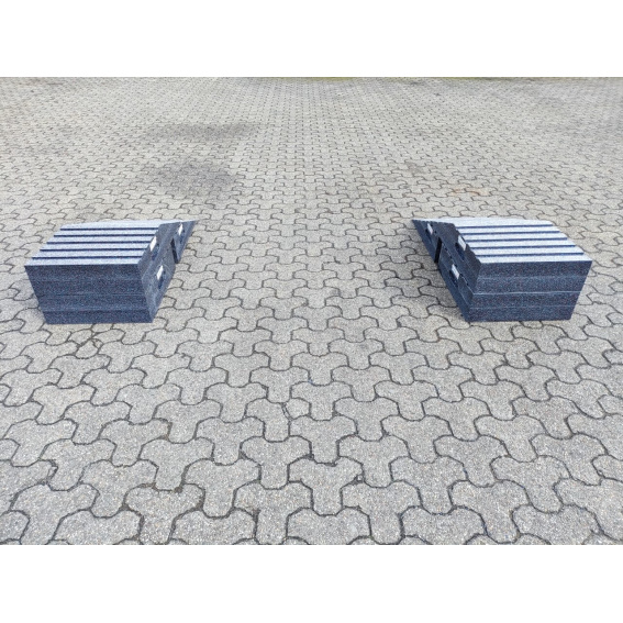 Rampe 1200 x 490 x 320 | 90 to. Set für Baggerverladung mit Querrippung 3 RZ60362- (7)