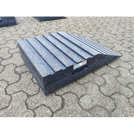 Rampe 1200 x 490 x 320 | 90 to. Set für Baggerverladung mit Querrippung 6 RZ60362- (35)