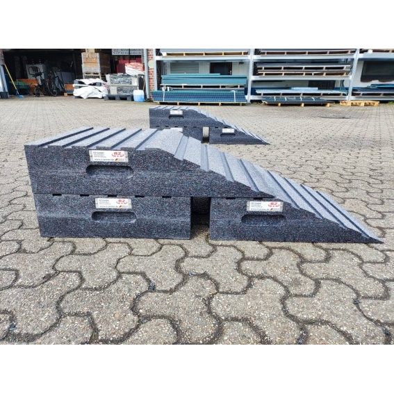 Rampe 1200 x 490 x 320 | 90 to. Set für Baggerverladung mit Querrippung 8 RZ60362- (4)