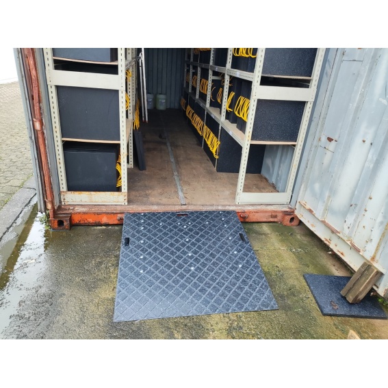Rampe für Seecontainer , Verladerampe , 1100 x 1100 x 150 mm 3 IMG_20240209_135416