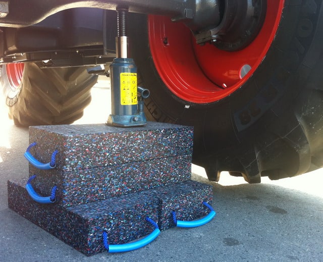 Abstützbalken Traktor