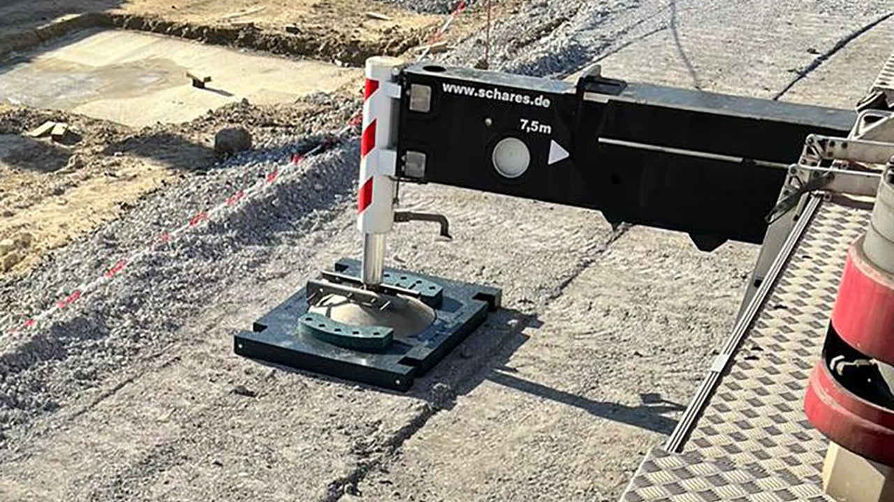 Abstützplatte Maßangefertigt